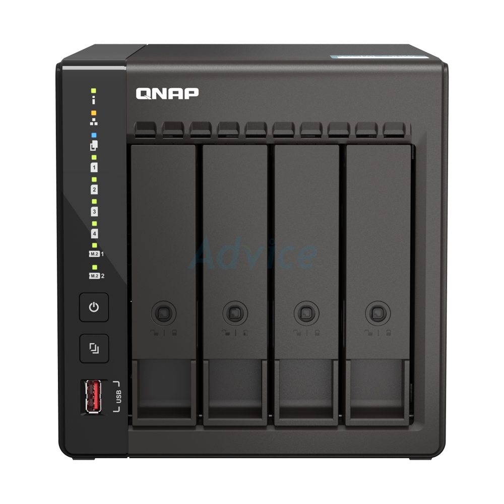 NAS QNAP (TS-453E-8G, Without HDD.)