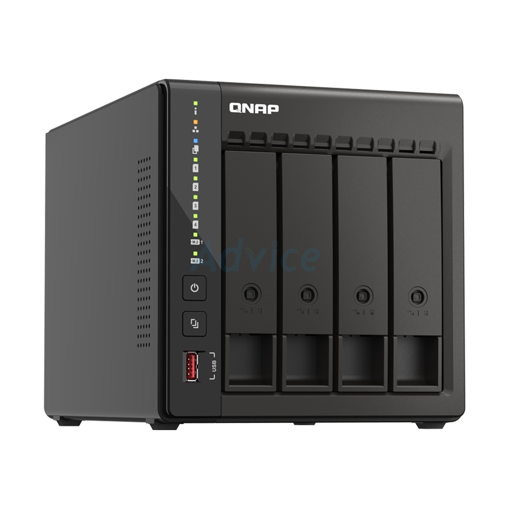 NAS QNAP (TS-453E-8G, Without HDD.)