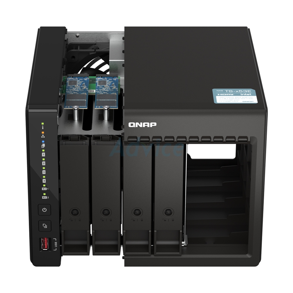 NAS QNAP (TS-453E-8G, Without HDD.)