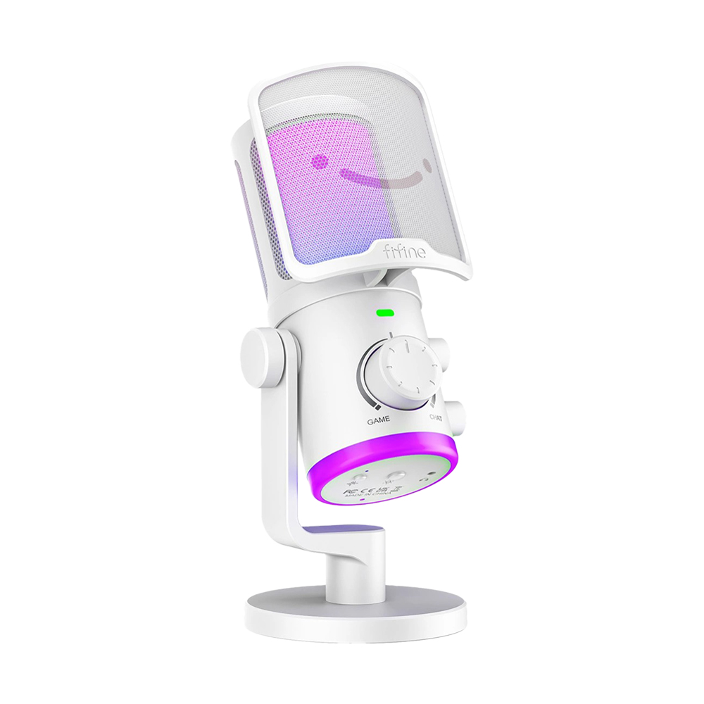 Microphone FIFINE (AM6W) White
