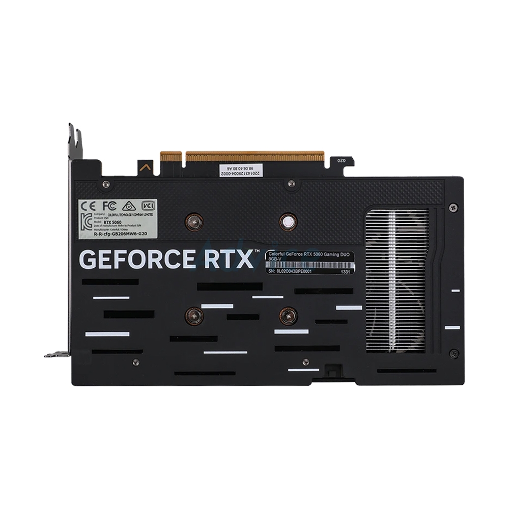 VGA COLORFUL GEFORCE RTX 5060 GAMING DUO - 8GB GDDR7