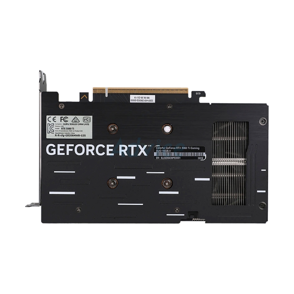 RTX5060TI/16GB COLORFUL GAMING DUO (D7)                                         