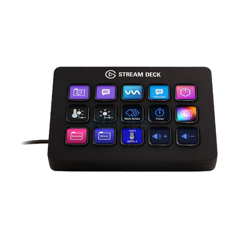 Keypad ELGATO STREAM DECK MK2 (10GBA9901) Black