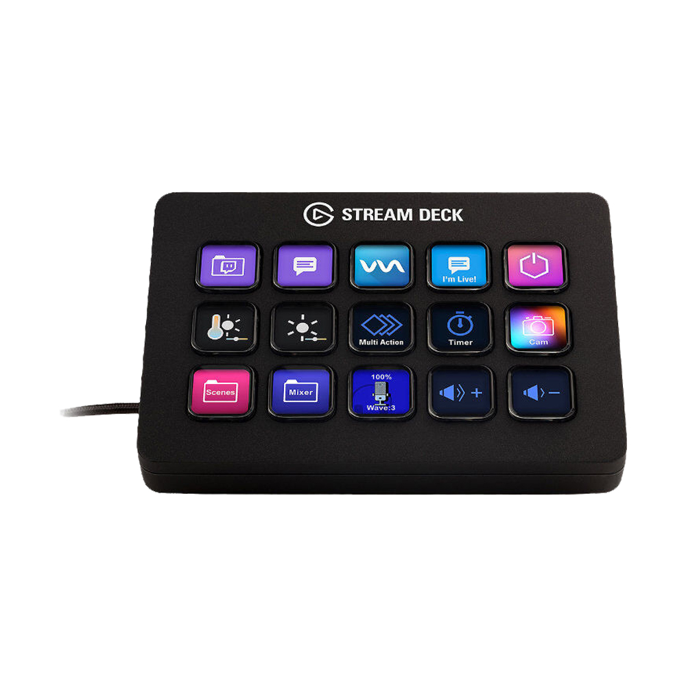 Keypad ELGATO STREAM DECK MK2 (10GBA9901) Black