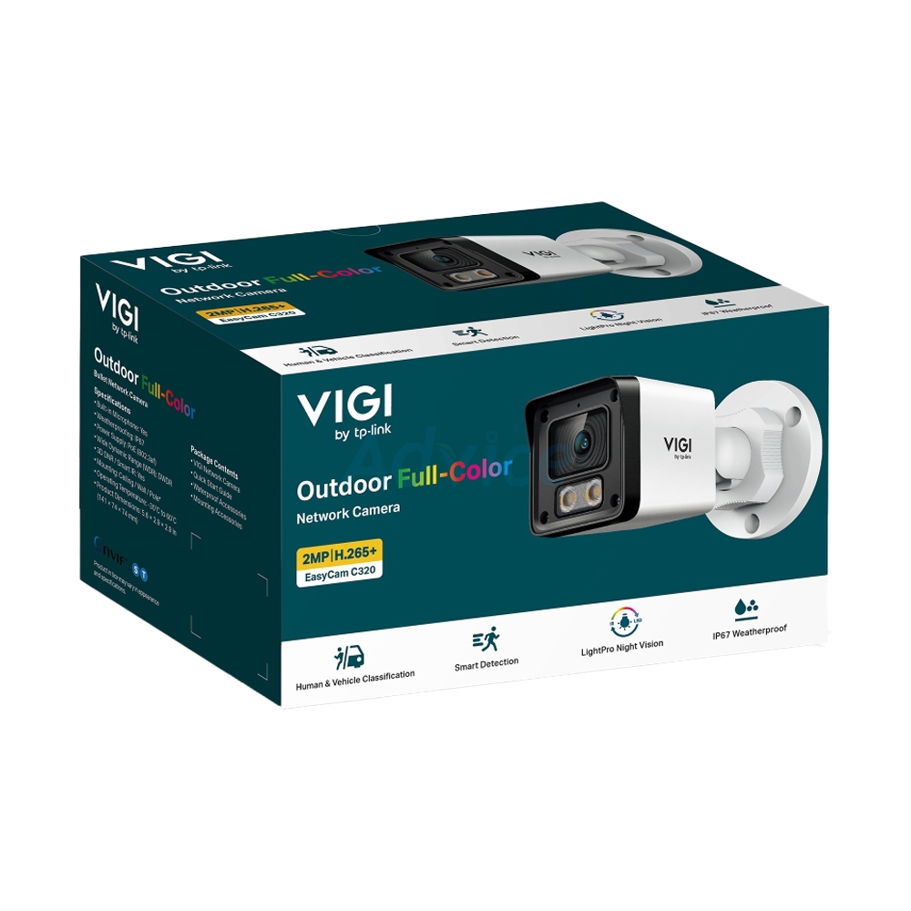 กล้องวงจรปิด 4mm IP Camera VIGI EasyCam 320