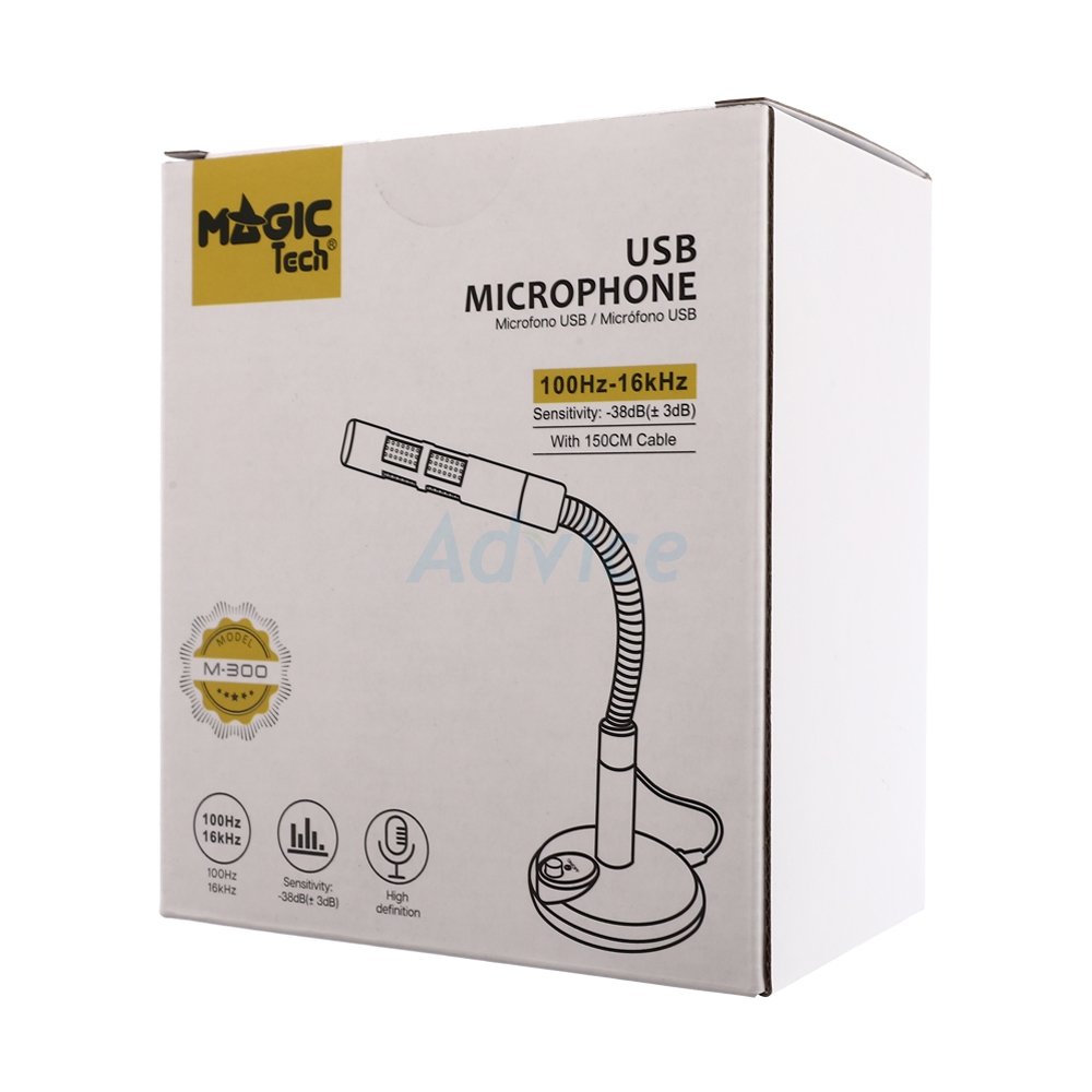 MicroPhone MAGICTECH M300-USB (Black)