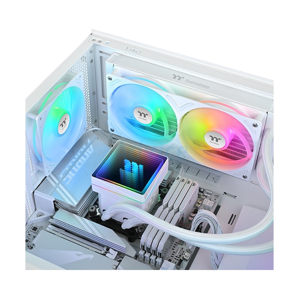 LIQUID COOLING THERMALTAKE TH240 V3 ARGB SNOW (CL-W467-PL12SW-A)