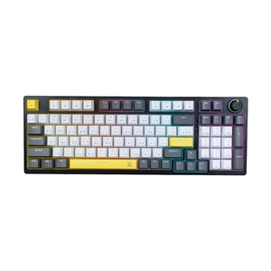 KEYBOARD NUBWO X801 WHTE GREY DESIGN F (BLUE SWITCH คีย์บอร์ด)