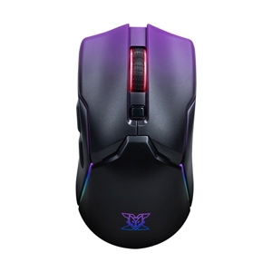 MOUSE WIRELESS BLUETOOTH NUBWO X58 PRO BLACK PURPLE (เมาส์ไร้สาย)
