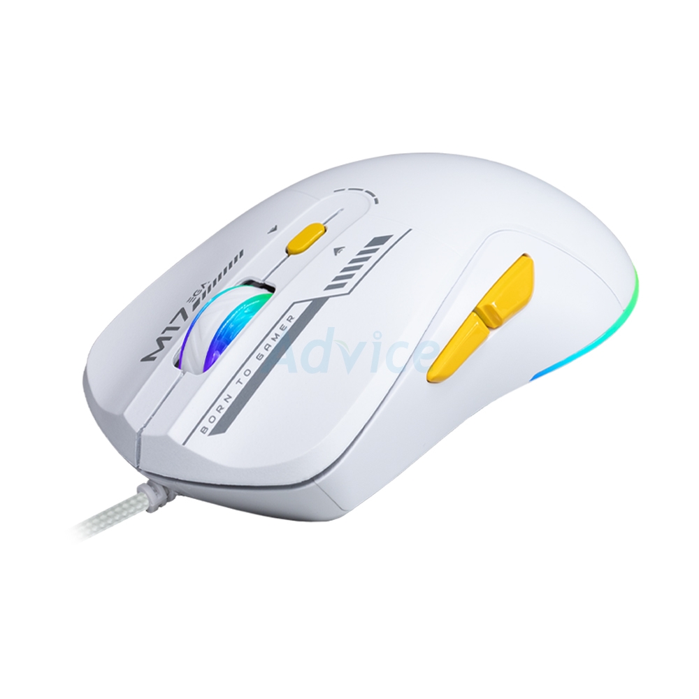 MOUSE EGA TYPE M17 WHITE (เมาส์สาย)