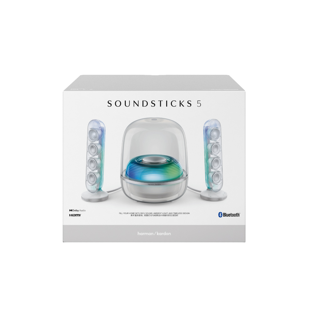 ลำโพง Bluetooth HARMAN/KARDON SOUNDSTICKS 5 WHITE