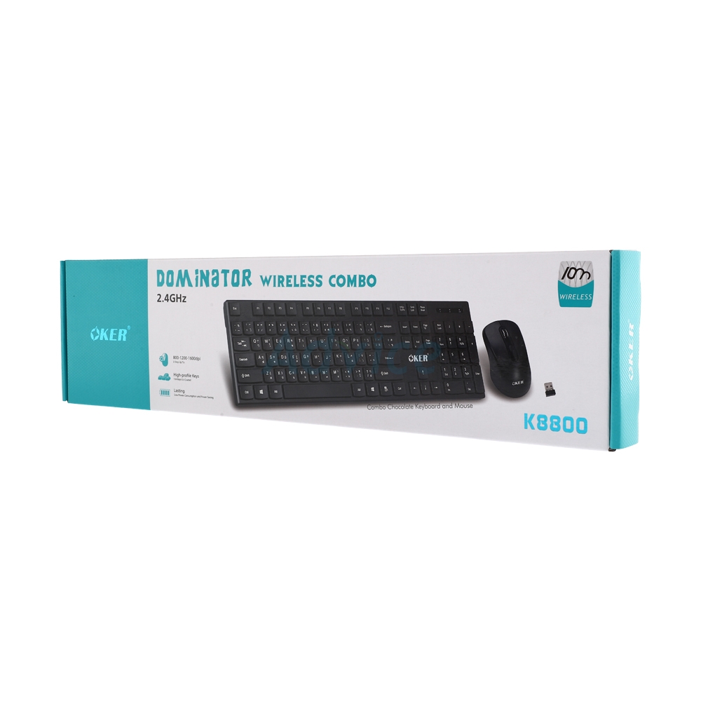 COMBO SET WIRELESS OKER K8800