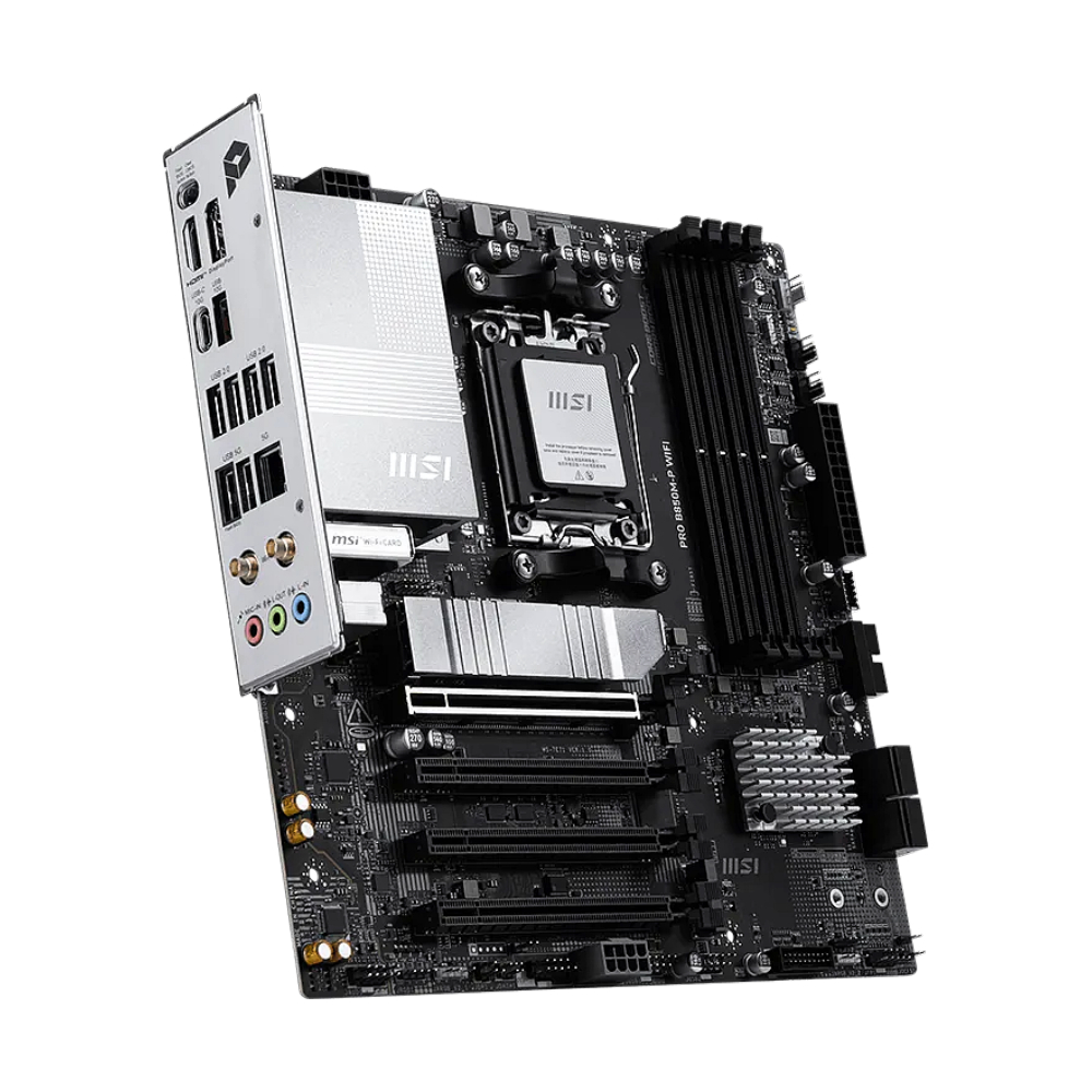 MAINBOARD (AM5) MSI PRO B850M-P WIFI DDR5