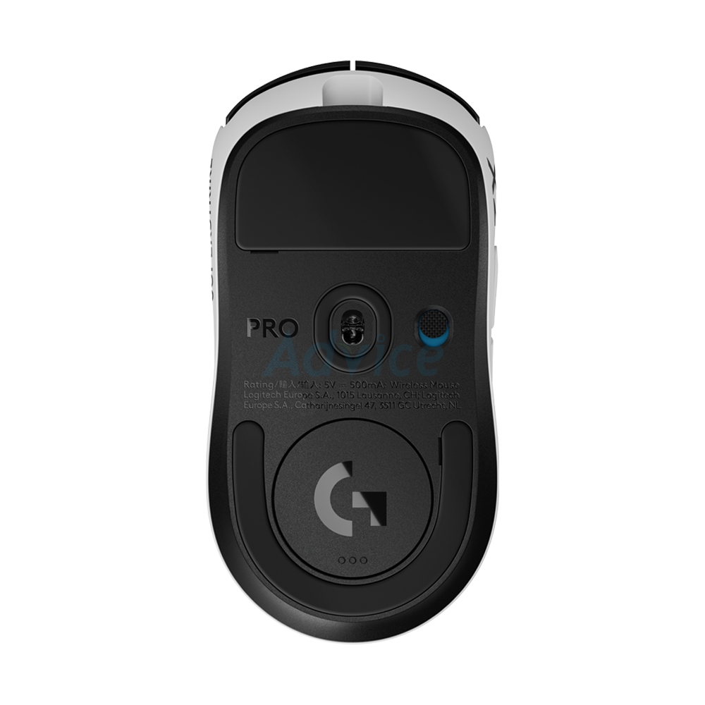 MOUSE WIRELESS LOGITECH PRO X 2 SUPERSTRIKE LUNAR ECLIPSE (เมาส์ไร้สาย)