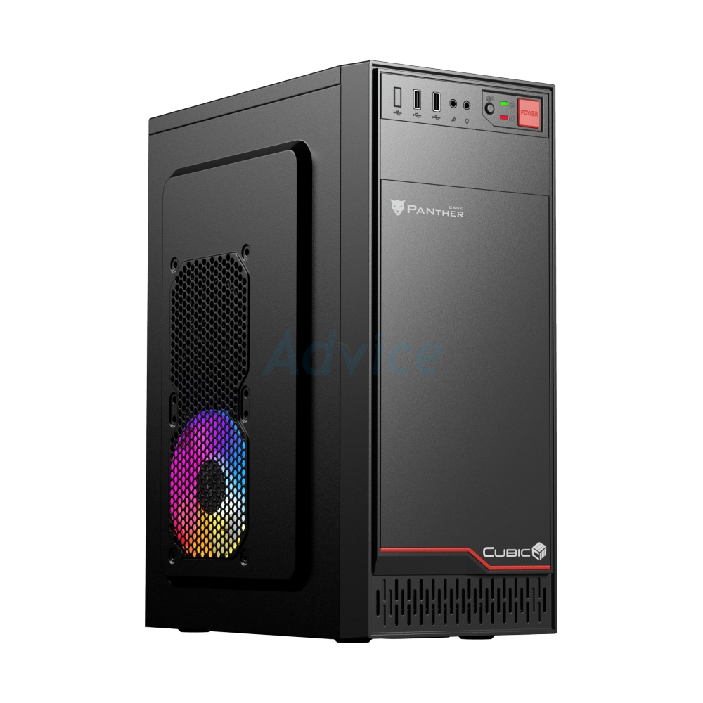ATX CASE (NP) CUBIC PANTHER BLACK