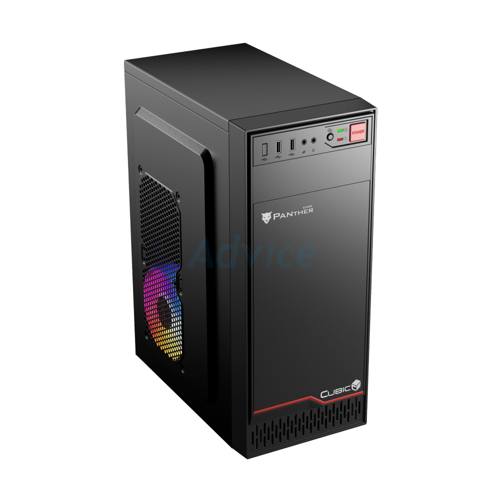 ATX CASE (NP) CUBIC PANTHER BLACK