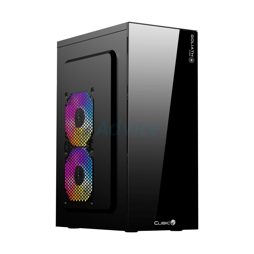 ATX CASE (NP) CUBIC GOLIATH BLACK