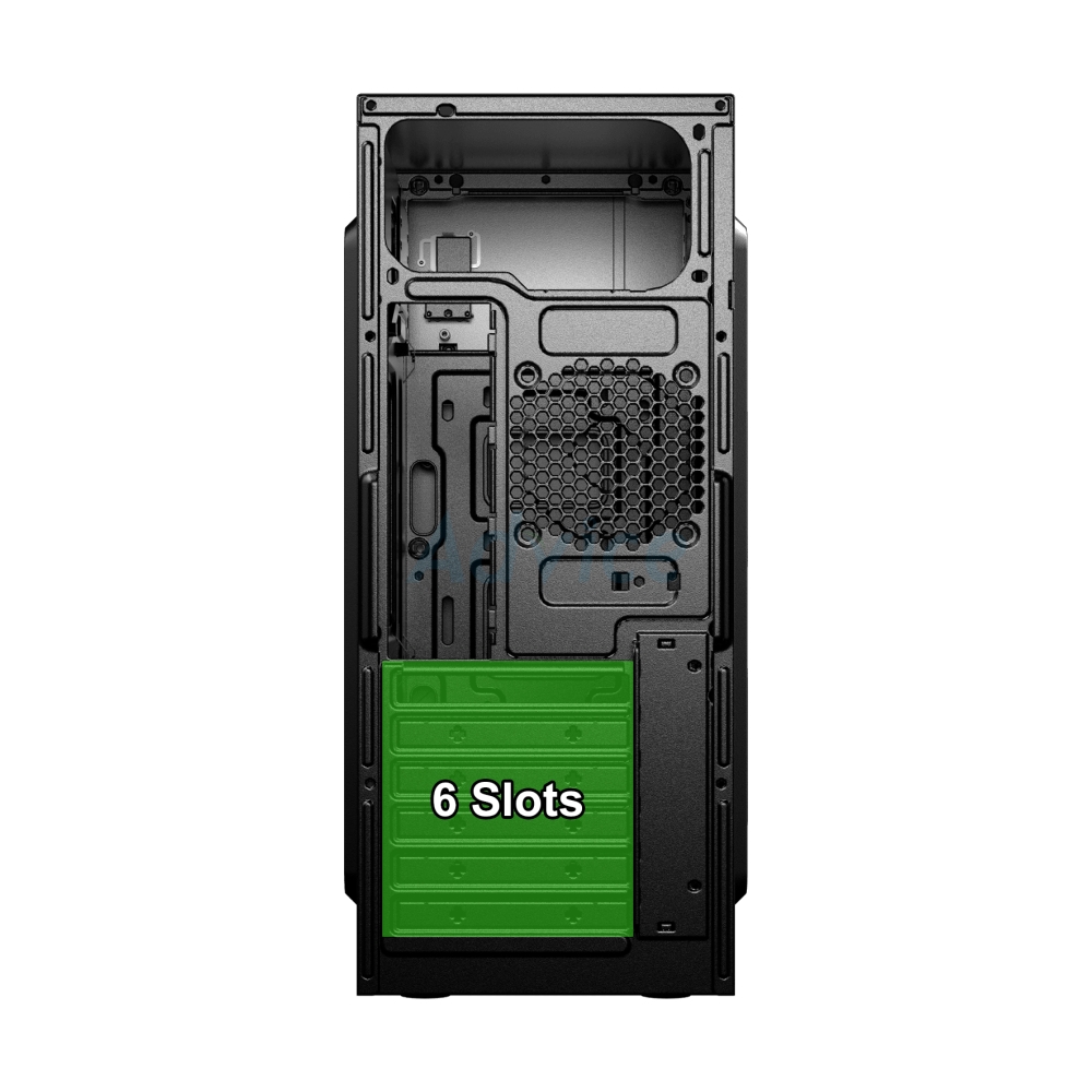 ATX CASE (NP) CUBIC GOLIATH BLACK