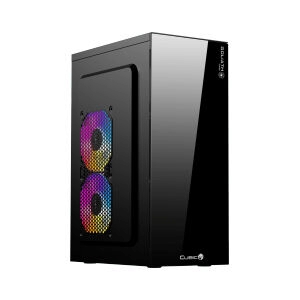 ATX CASE (NP) CUBIC GOLIATH BLACK