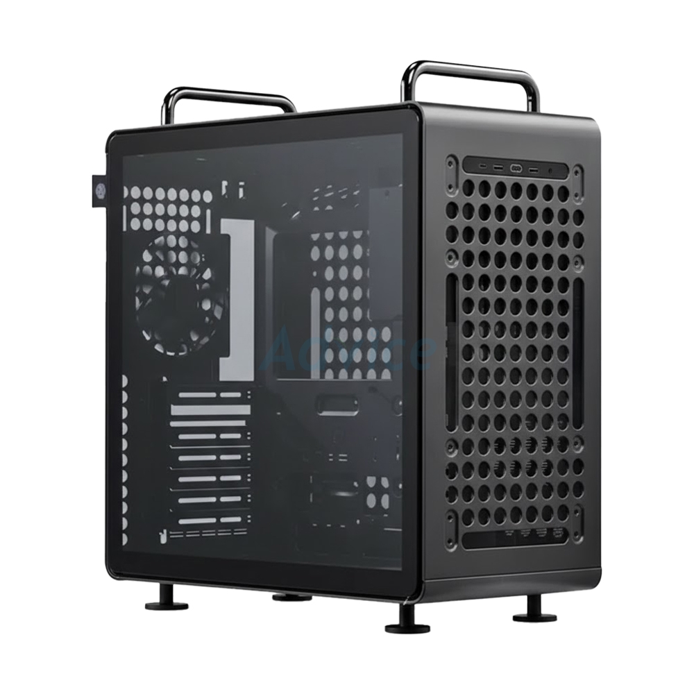 ATX CASE (NP) COOLER MASTER QUBE 540 STARDUST IRON