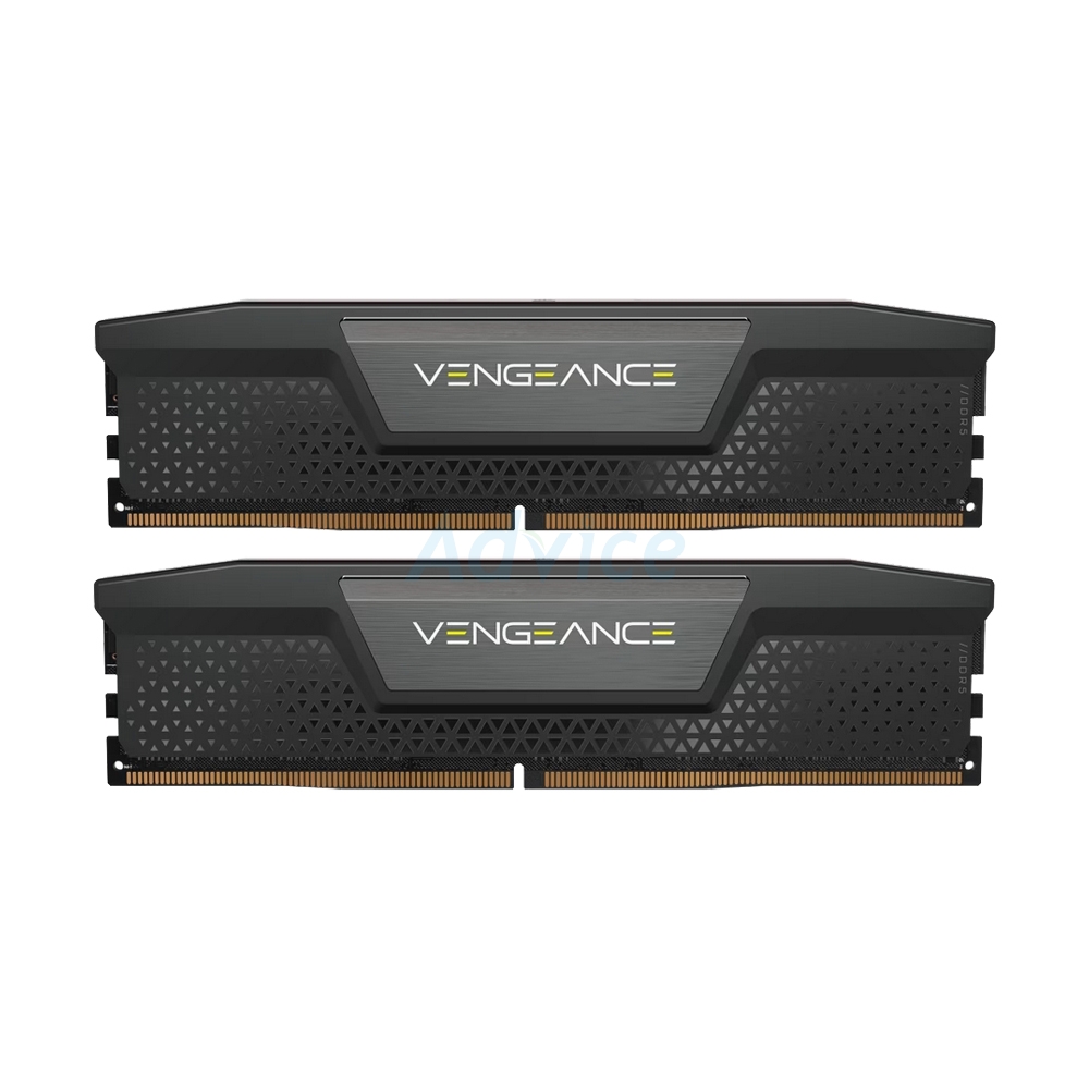 RAM DDR5(6000) 32GB (16GBX2) CORSAIR VENGEANCE BLACK (CMK32GX5M2B6000C38)