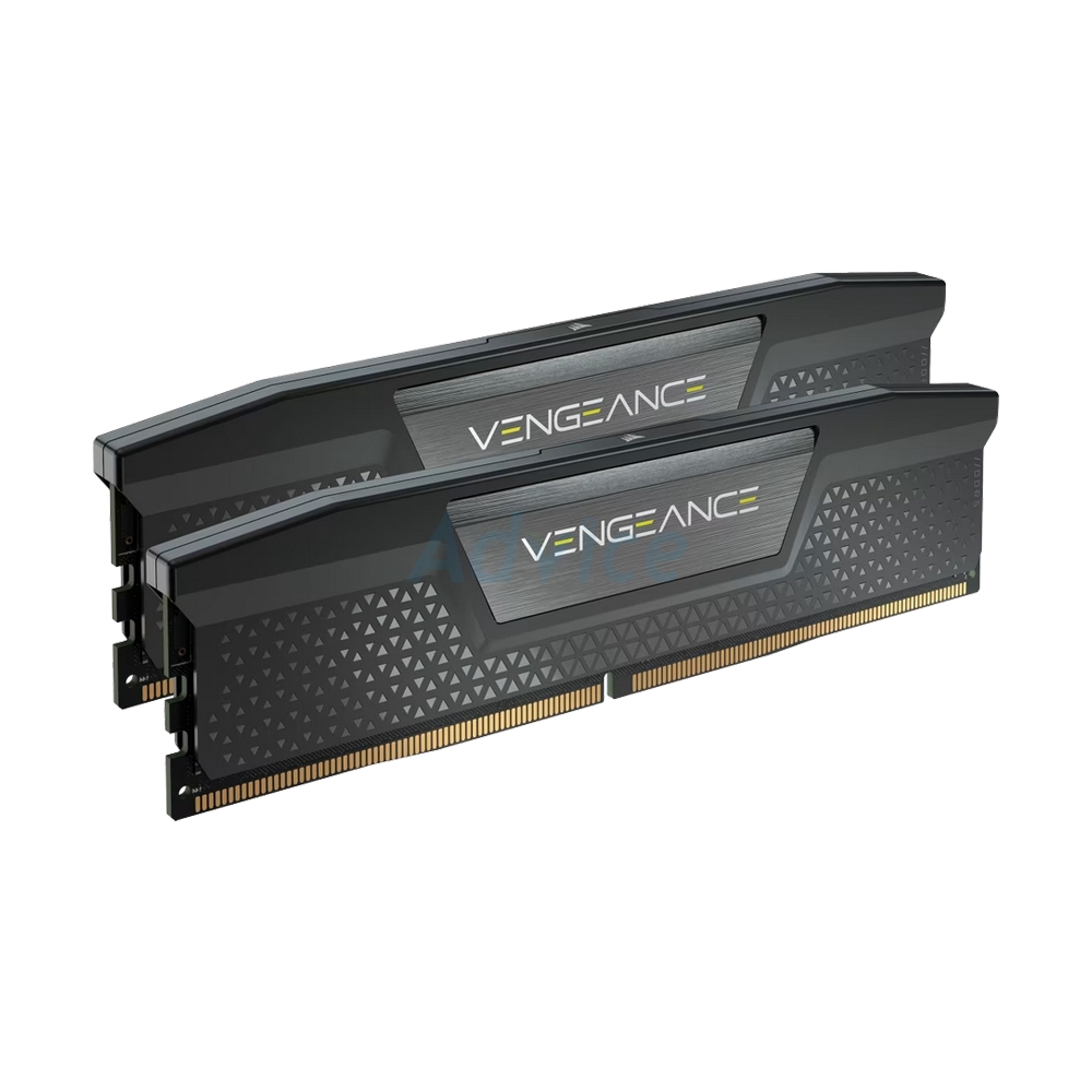 RAM DDR5(6000) 32GB (16GBX2) CORSAIR VENGEANCE BLACK (CMK32GX5M2B6000C38)