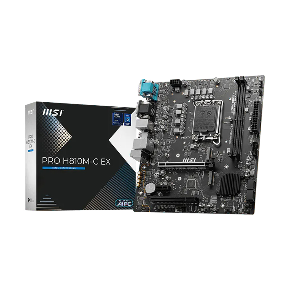 MAINBOARD (1851) MSI PRO H810M-C-EX DDR5