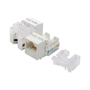 Jack RJ45 CAT6 LINK (US-1026A) White
