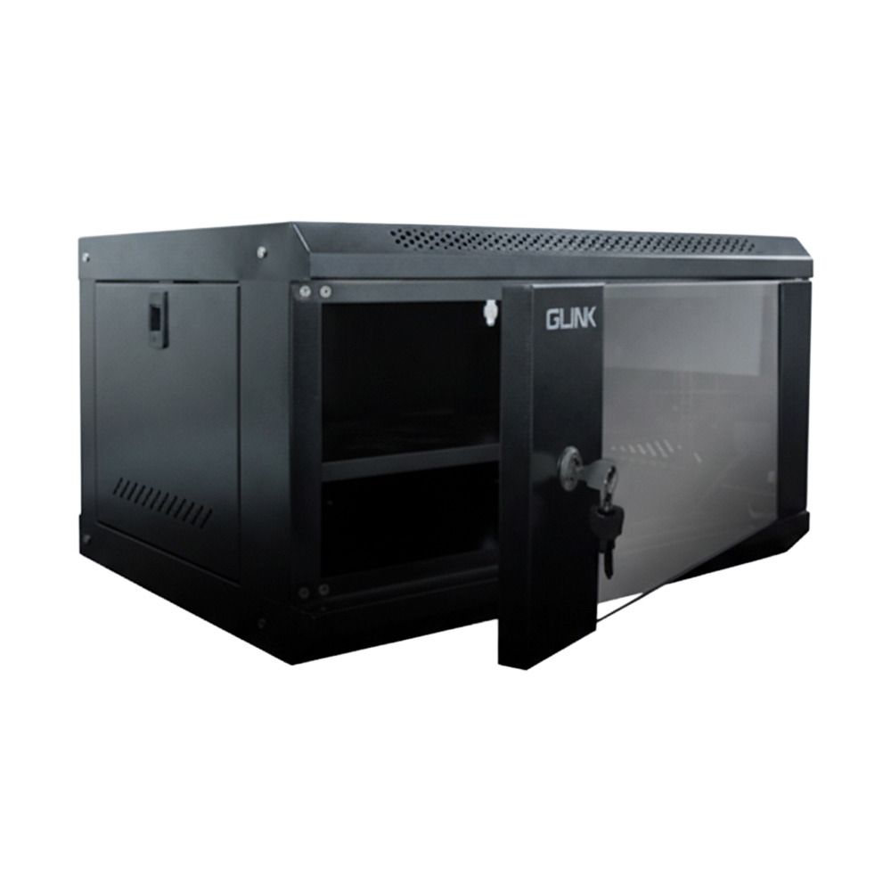 Rack Cabinet 6U (40 cm.) GLINK (NC6U) Acrylic Door