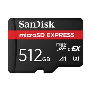 512GB Micro SD Card SANDISK Express SDSQXFN-512G-GN4NN (880MB/s.)