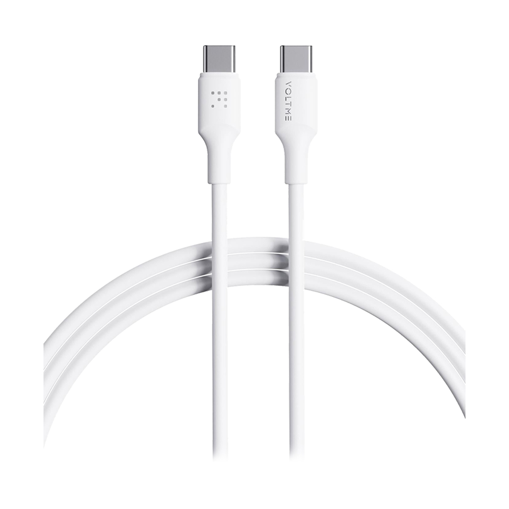 2M Cable Type-C TO Type-C VOLTME (60W,C2275) White