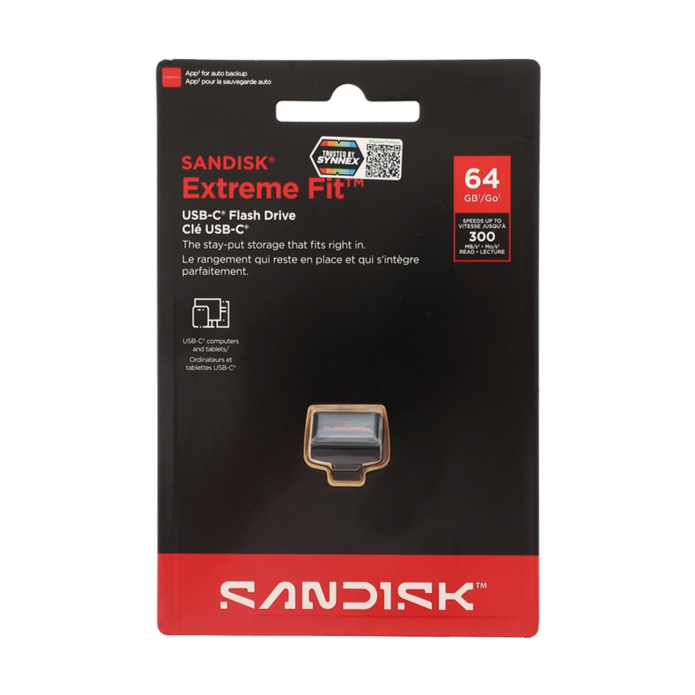 64GB Flash Drive SANDISK Extreme Fit (SDCZ530-064G-G46) Type-C