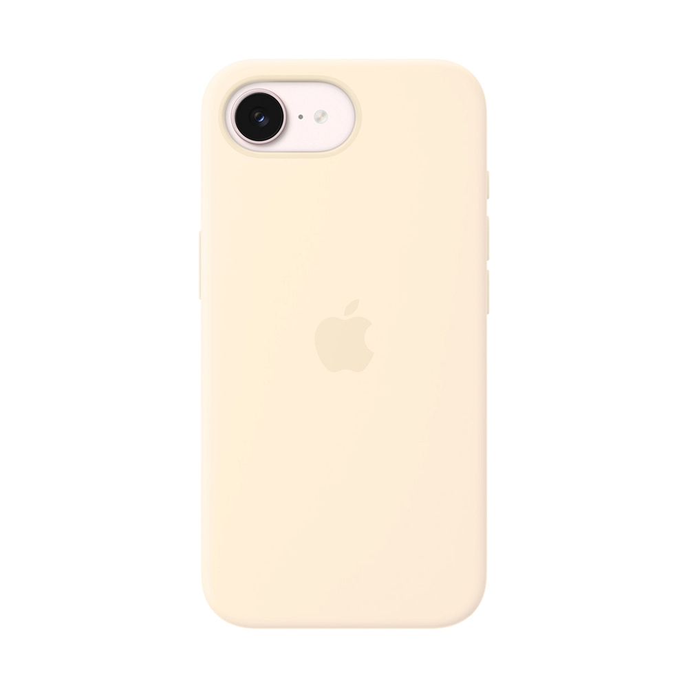 Apple Case iPhone 17e Silicone with MagSafe - Vanilla (MHWG4FE/A)