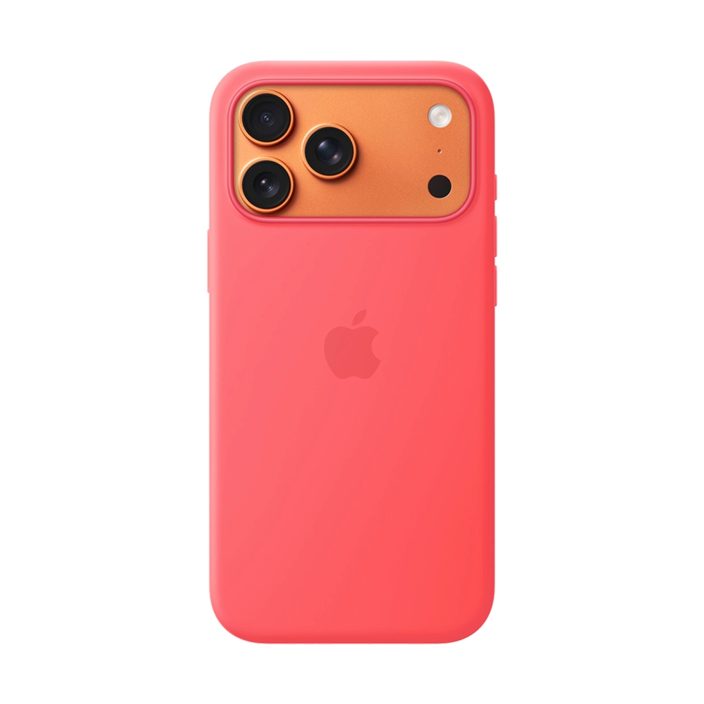 Apple Case iPhone 17 Pro Max Silicone with MagSafe - Bright Guava (MHW64FE/A)