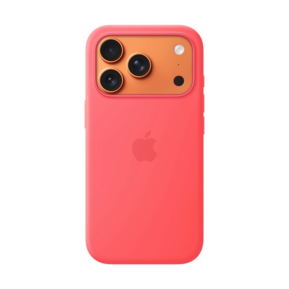 Apple Case iPhone 17 Pro Silicone with MagSafe - Bright Guava (MHW04FE/A)