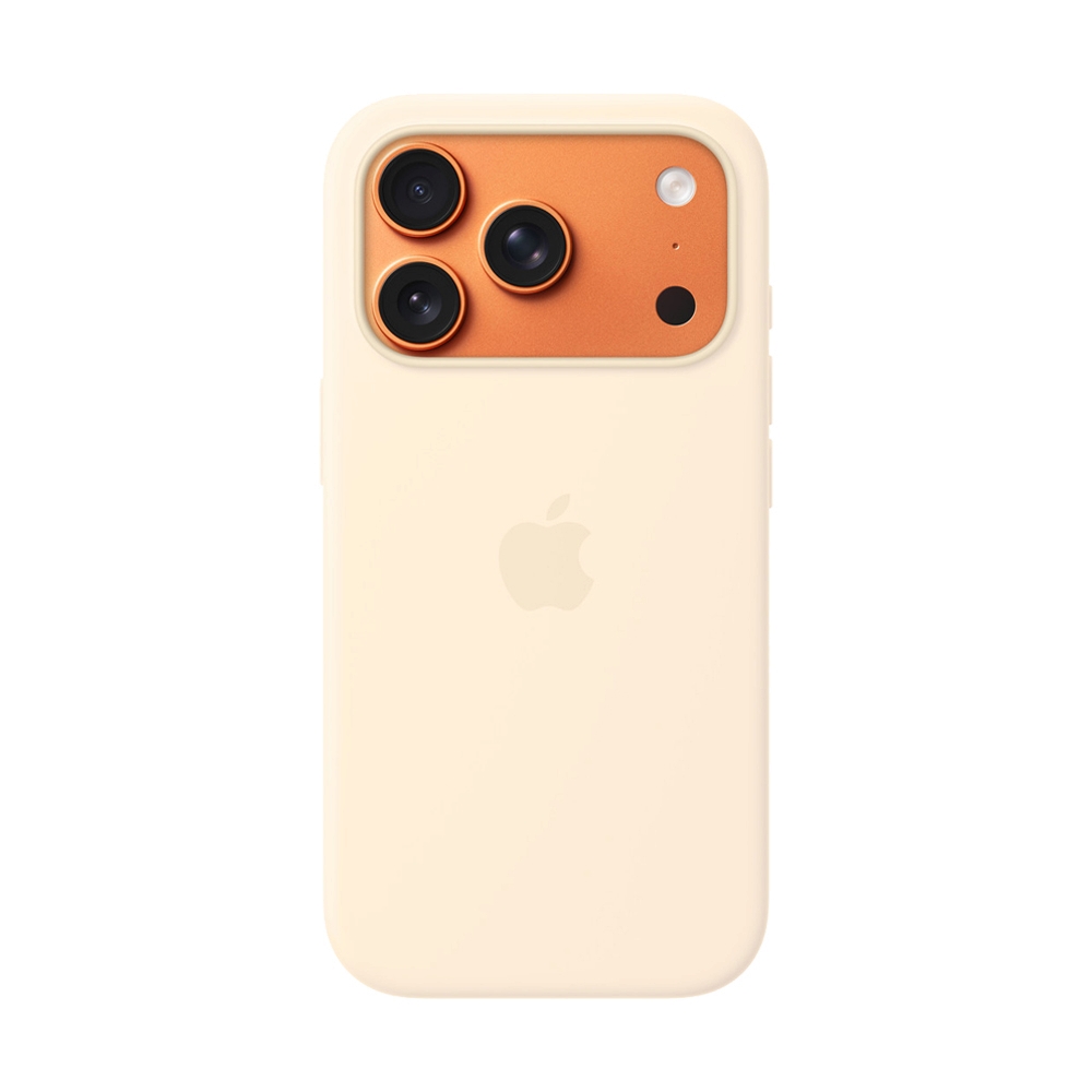 Apple Case iPhone 17 Pro Silicone with MagSafe - Vanilla (MHVX4FE/A)