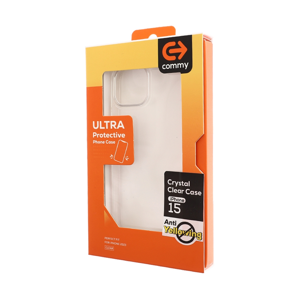 Case iPhone 15 COMMY Clear Case