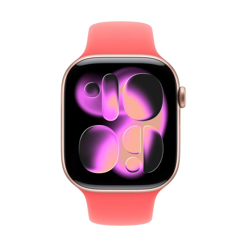 สาย Apple Watch 46mm Bright Guava Sport Band - S/M (MHYH4FE/A)