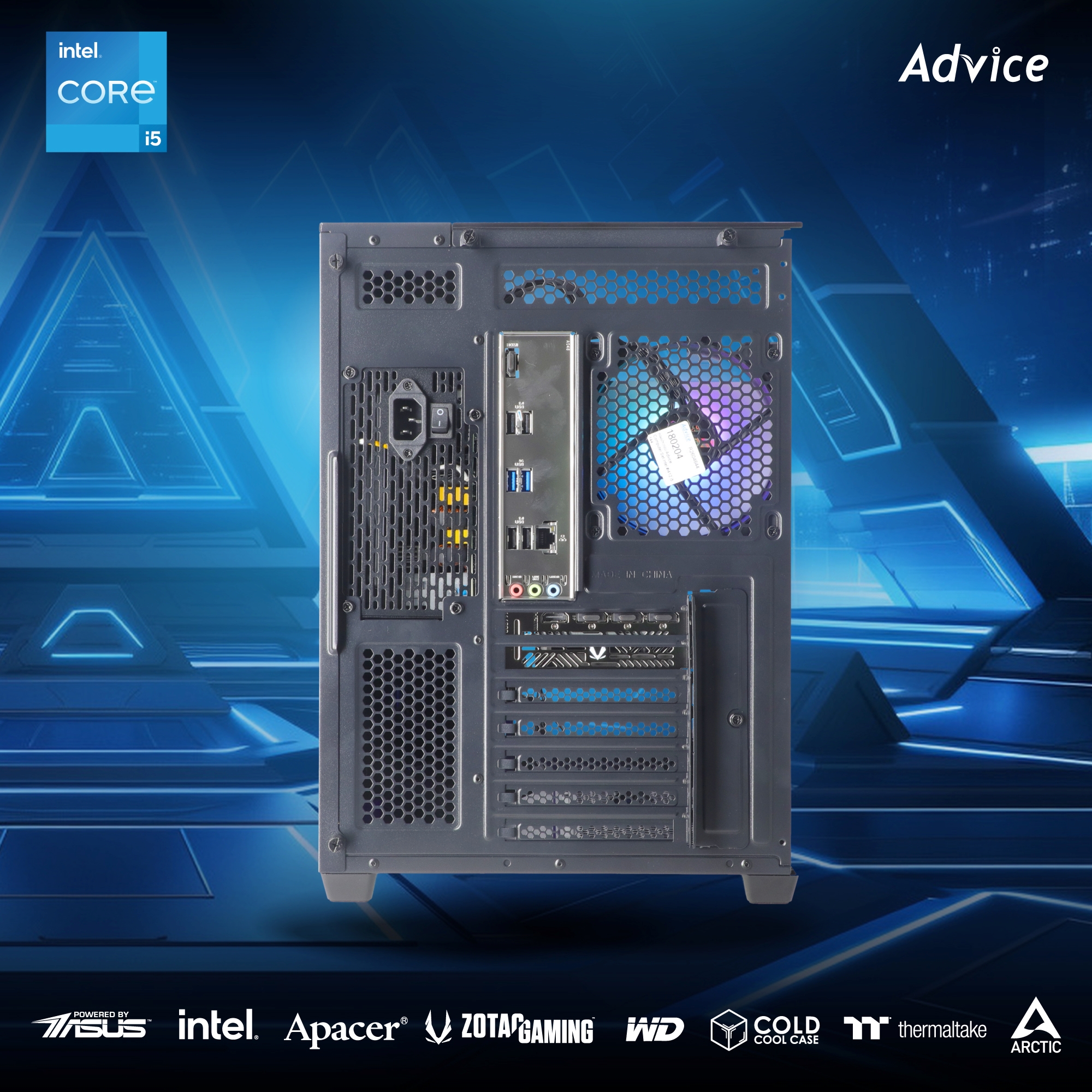 คอมประกอบ Advice : Computer Set intel #i412 i5 14400F RTX5060 8GB ZOTAC ...