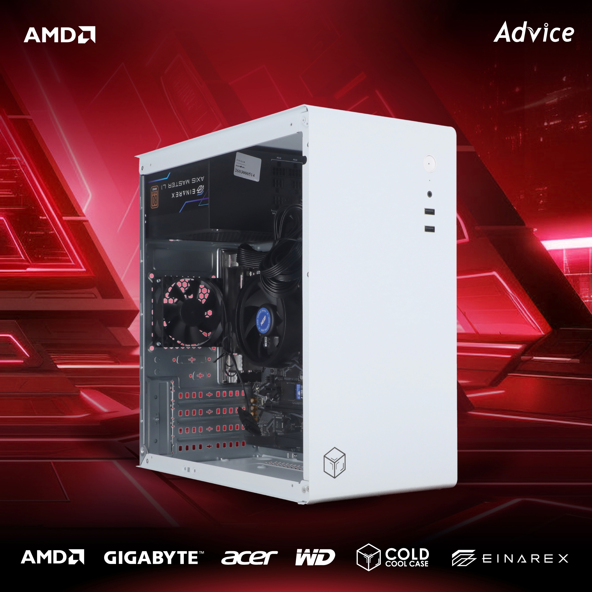 คอมประกอบ Advice : Computer Set AMD #A274 RYZEN 3 3200G NO VGA | Advice ...