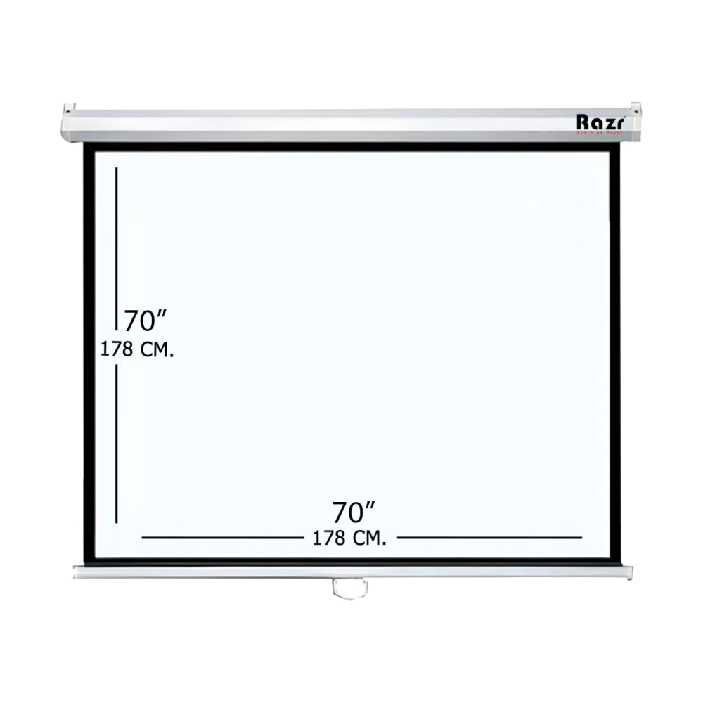 WALL SCREEN RAZR 70X70 นิ้ว (1:1) (WMW-S70T)