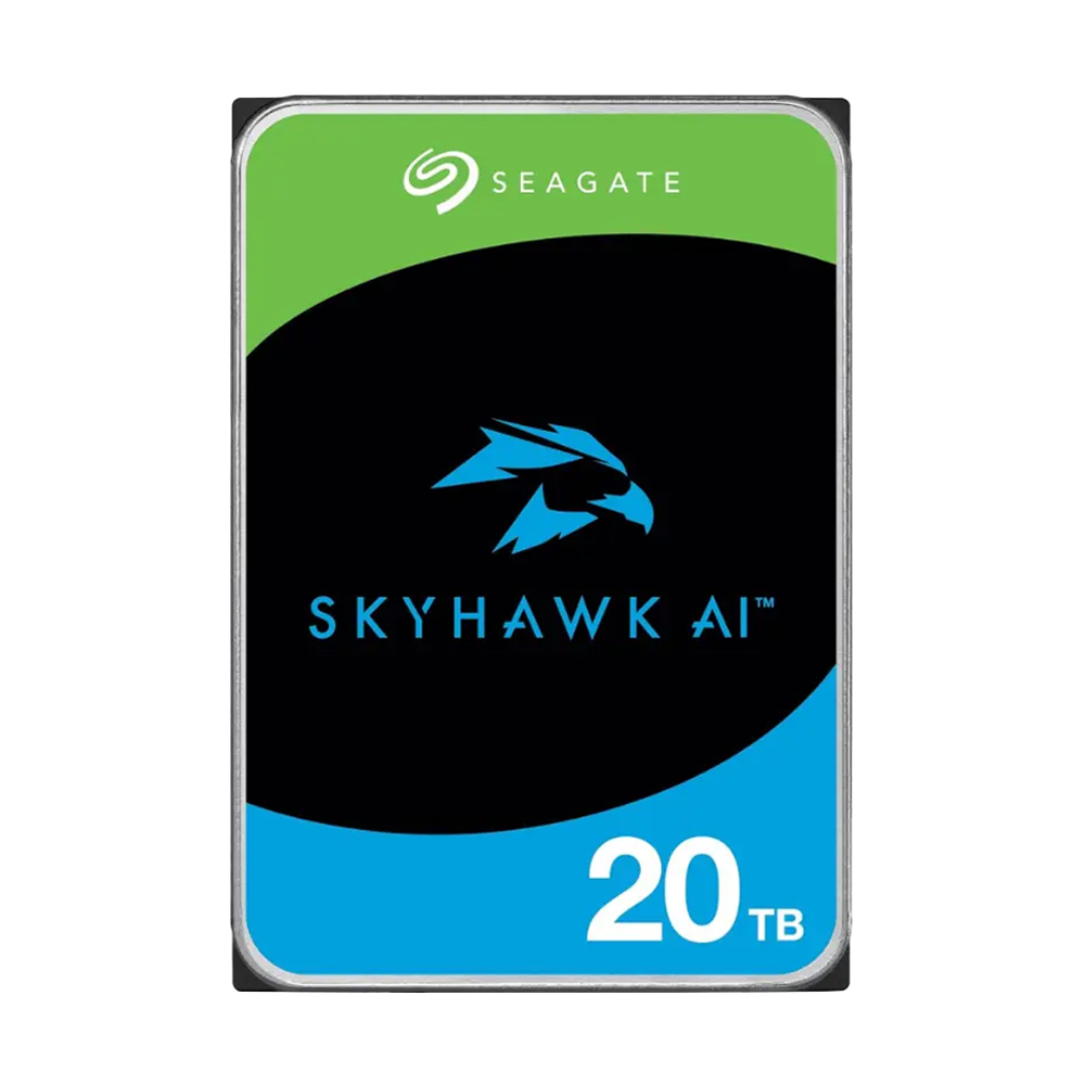 20 TB HDD CCTV SEAGATE SKYHAWK AI (7200RPM, 512MB, SATA-3, SGT-ST20000VE003)