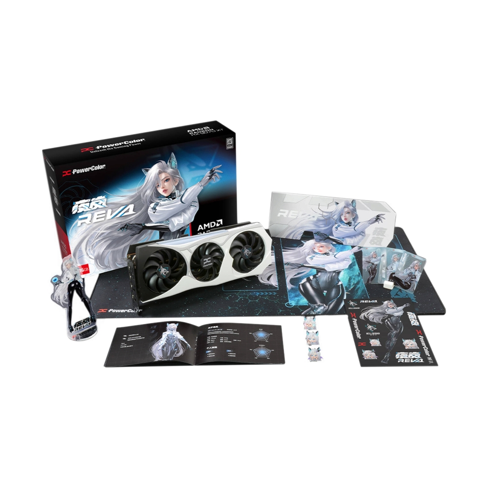 AMD RX 9070XT/16GB POWER COLOR HELLHOUND REVA (OC/D6) | Advice จ. ...
