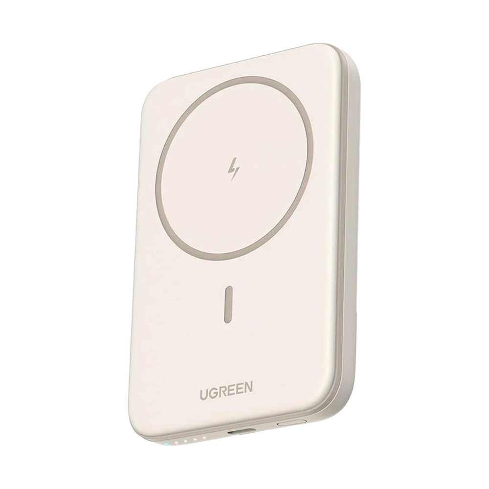 POWER BANK 10000 mAh UGREEN (20W,Magnetic,25208) White