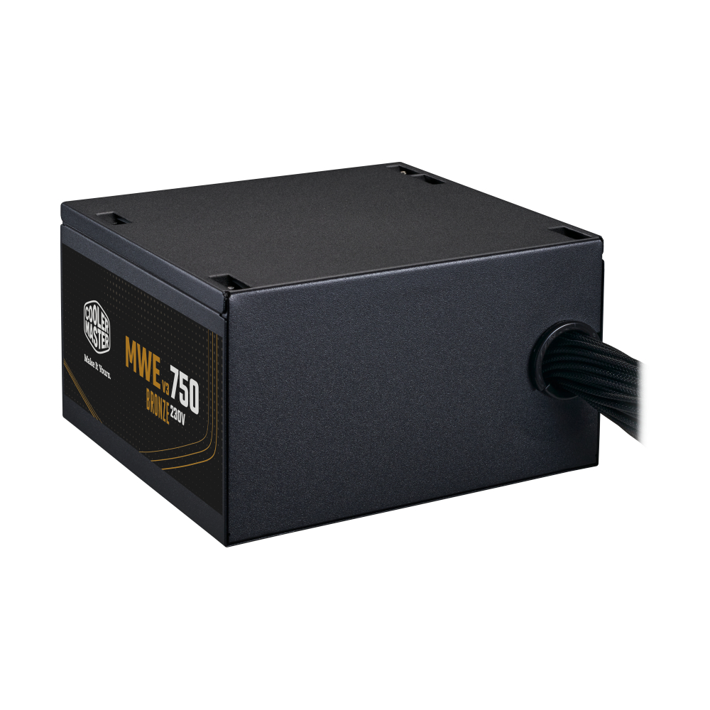 POWER SUPPLY (80+ BRONZE) 750W COOLER MASTER MWE V3 (MPE-7501-ACABW-3BTH)