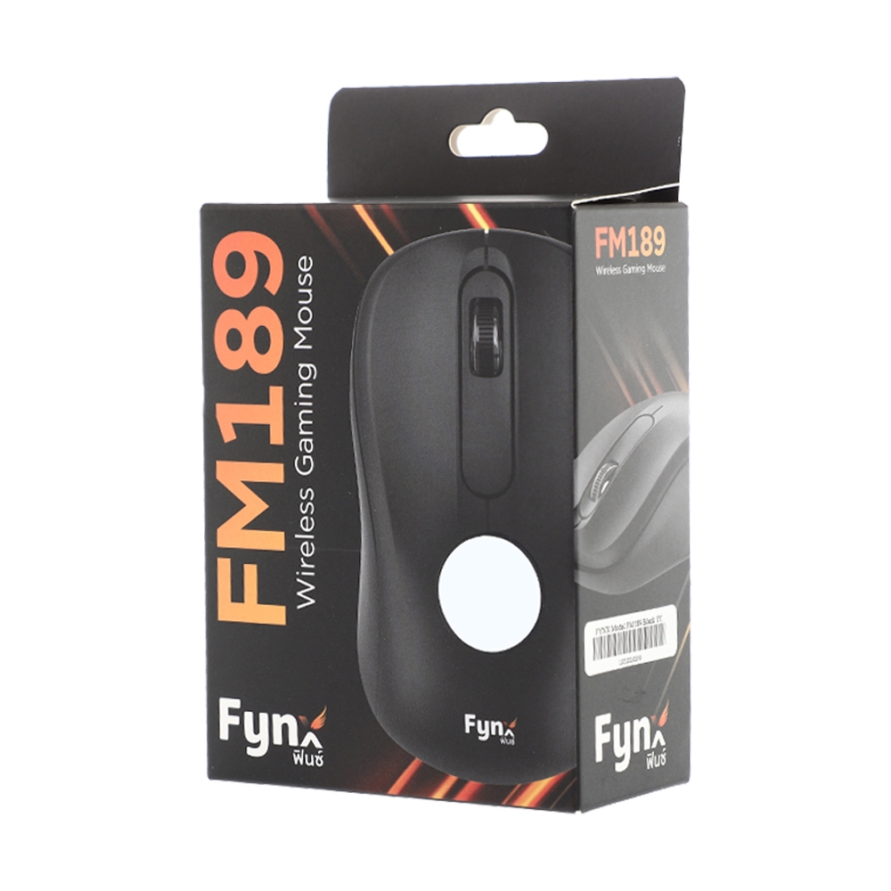 MOUSE WIRELESS FYNX FM189 BLACK (BLUETOOTH)