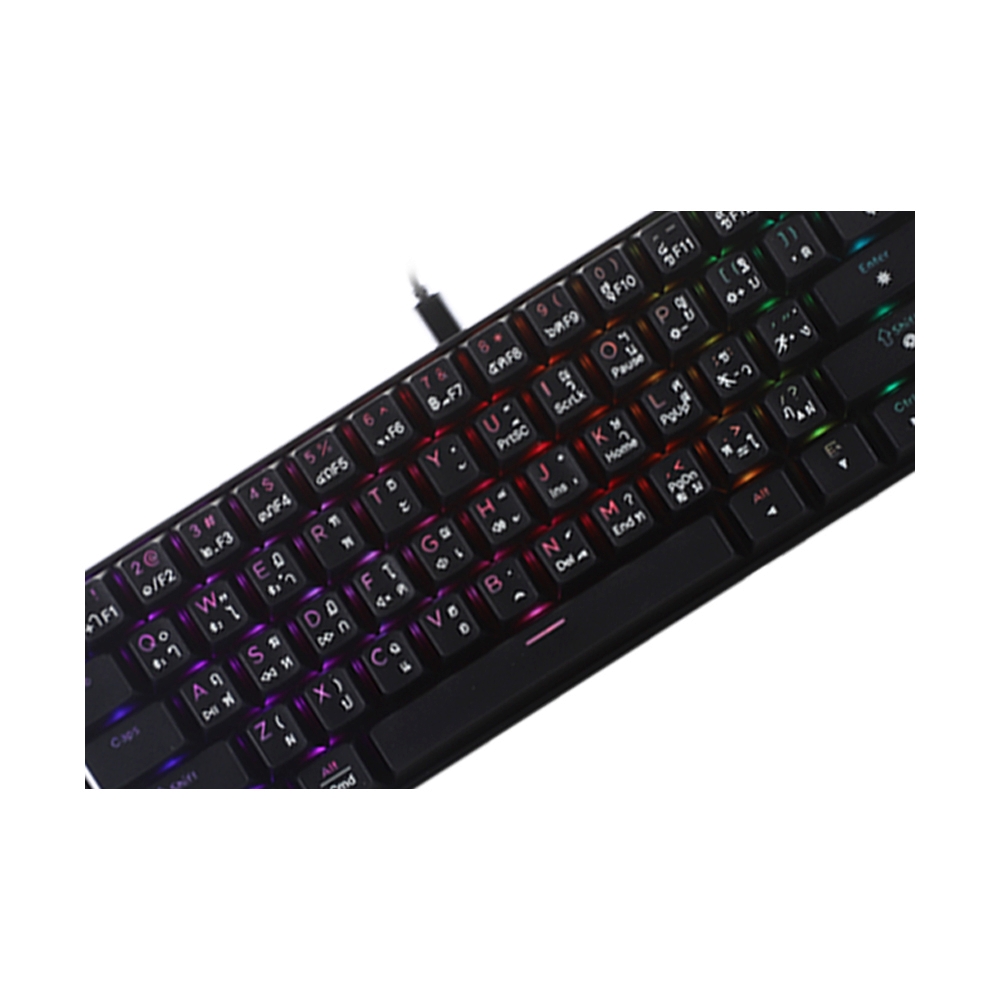 KEYBOARD WIRELESS BLUETOOTH FYNX FGK601 (PINK SWITCH คีย์บอร์ด)