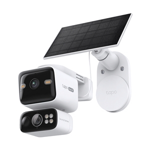 กล้องไร้สาย Smart Camera (3.0MP+3.0MP) TP-LINK TAPO C645D Kit+Solar Panel Outdoor