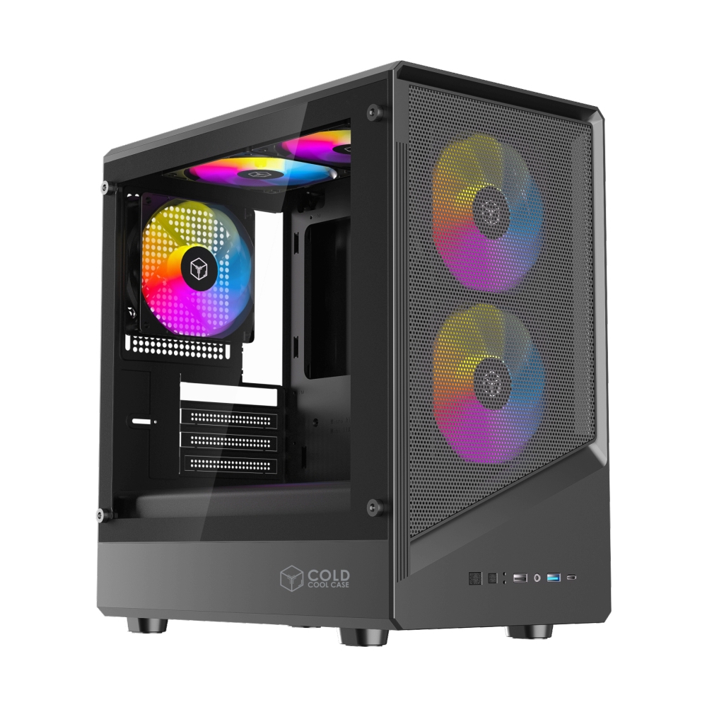 mATX (NP) COLD COOL CASE S9 BLACK