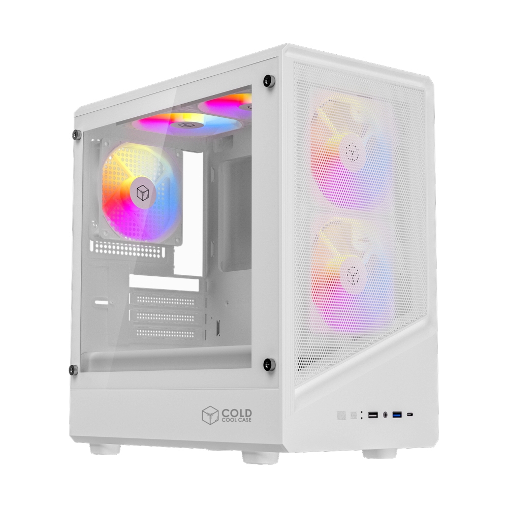 mATX (NP) COLD COOL CASE S9 WHITE